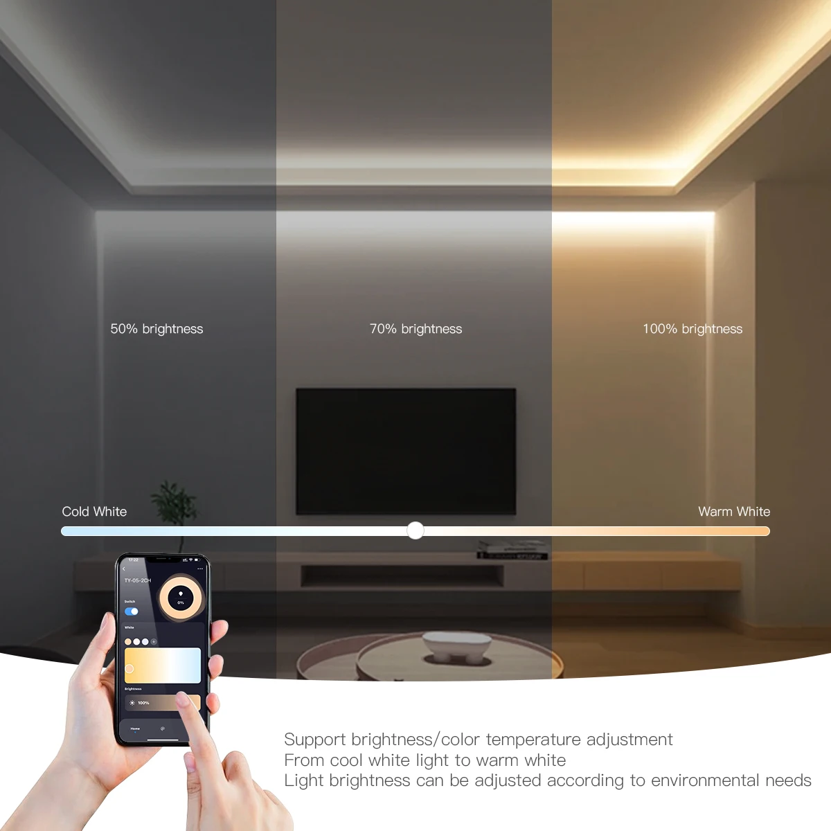 Tuya WiFi LED Controller Alexa Google Home Voice Control RGB RGBW CCT LED Strip Smart Life APP Controller Bluetooth DC12V-24V