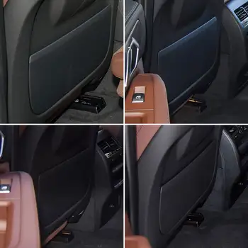 適用於BMWX5 X6 X7汽車座椅靠背皮革收納袋蓋配件替換零件,黑色,適用於BMWG05 G06 G07 G09 10 最佳銷售 BMWX6 E71後座 - №10