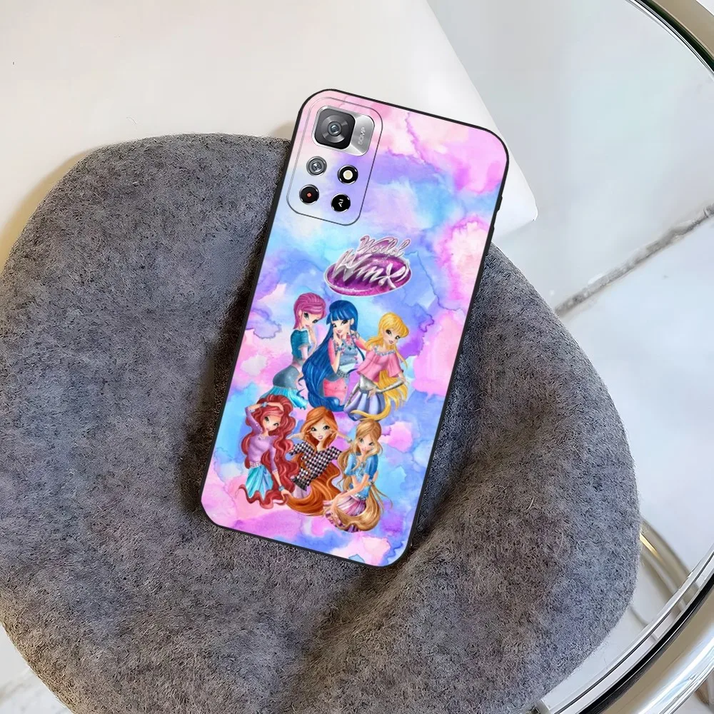 Cartoon W-Winx Girl Club Phone Case for Xiaomi Redmi Note 14 13 12 11 9 Ultra 10 Lite POCO F4 F5 X5 Pro Plus Cover