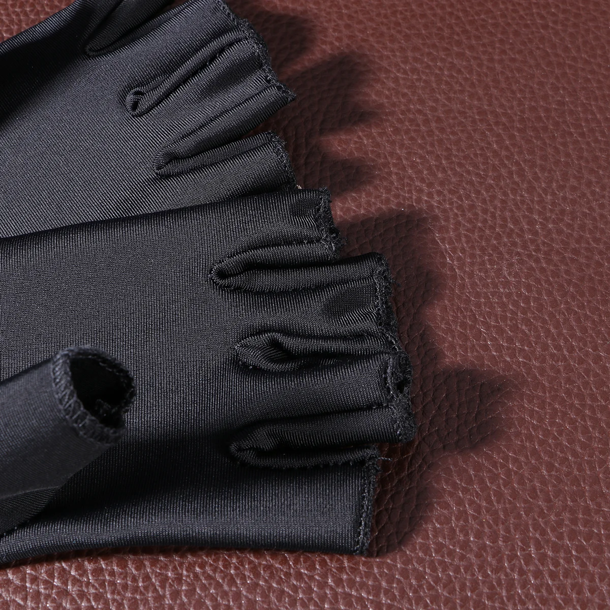 

5 Pair UV Gloves Radiation Protection Half-finger Manicure Black Anti Shield Durable