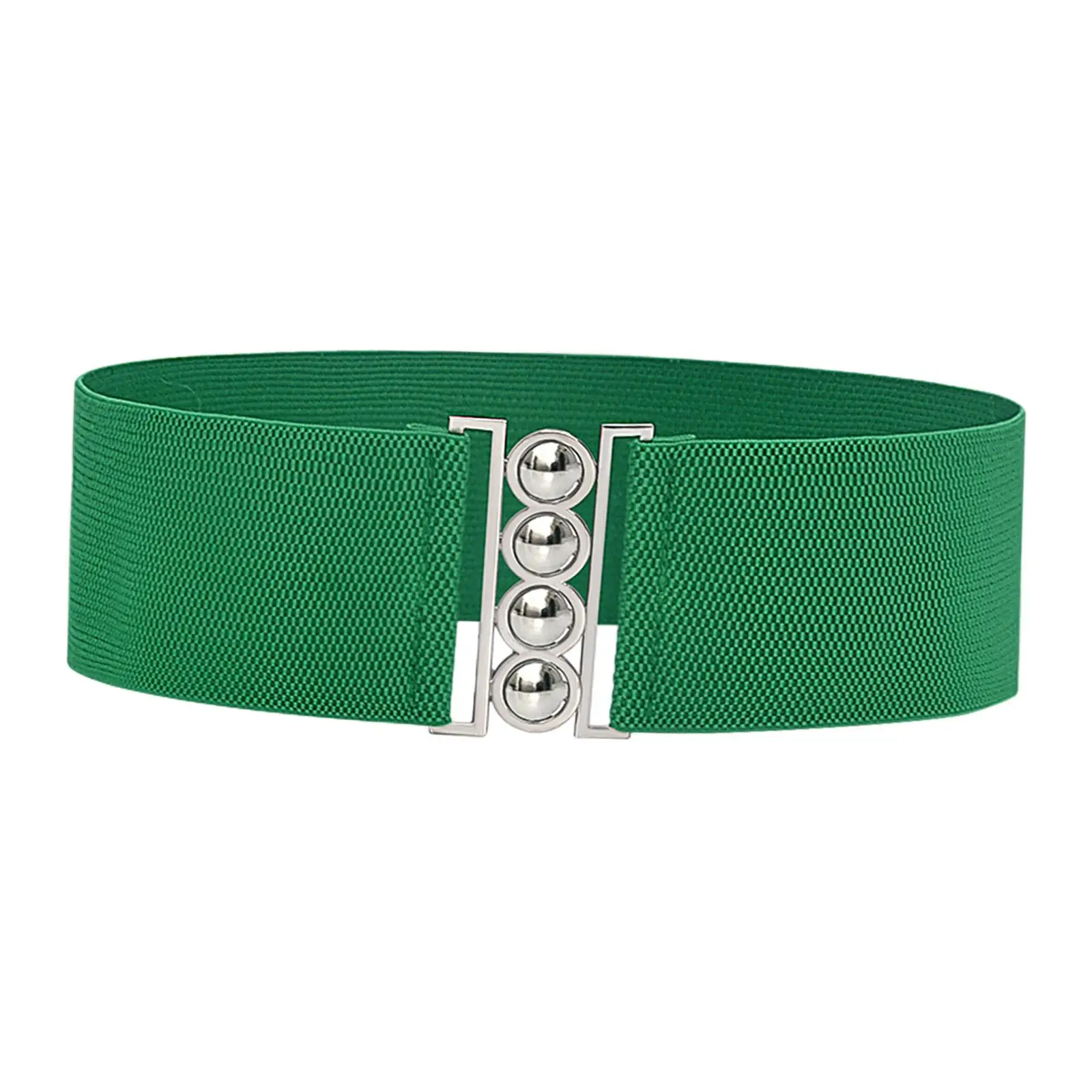 

Wide Elastic Belt Corset Elegant Fashion Green Dress Belt for Women Ladies