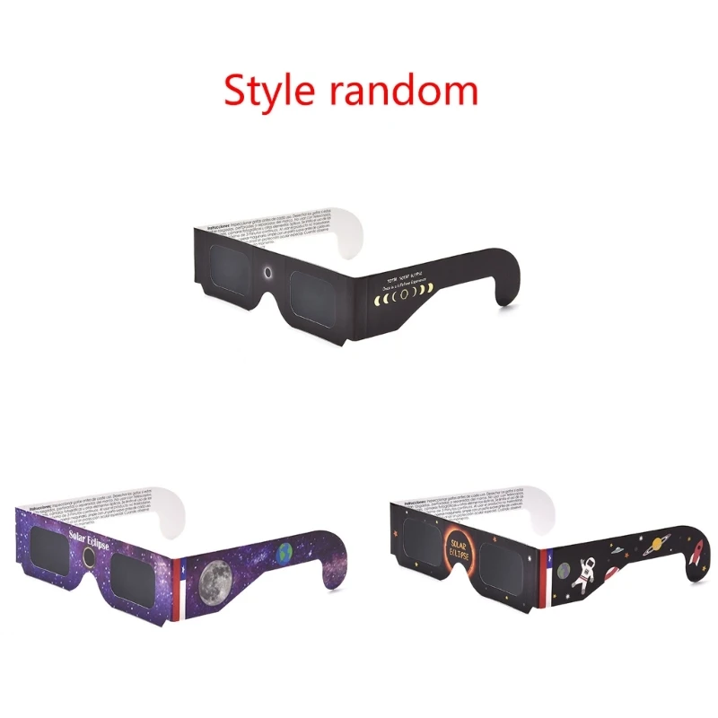

Portable Solar Eclipses Glasses Safety Shade Direct Views Of Sun Protects Eyes M89B