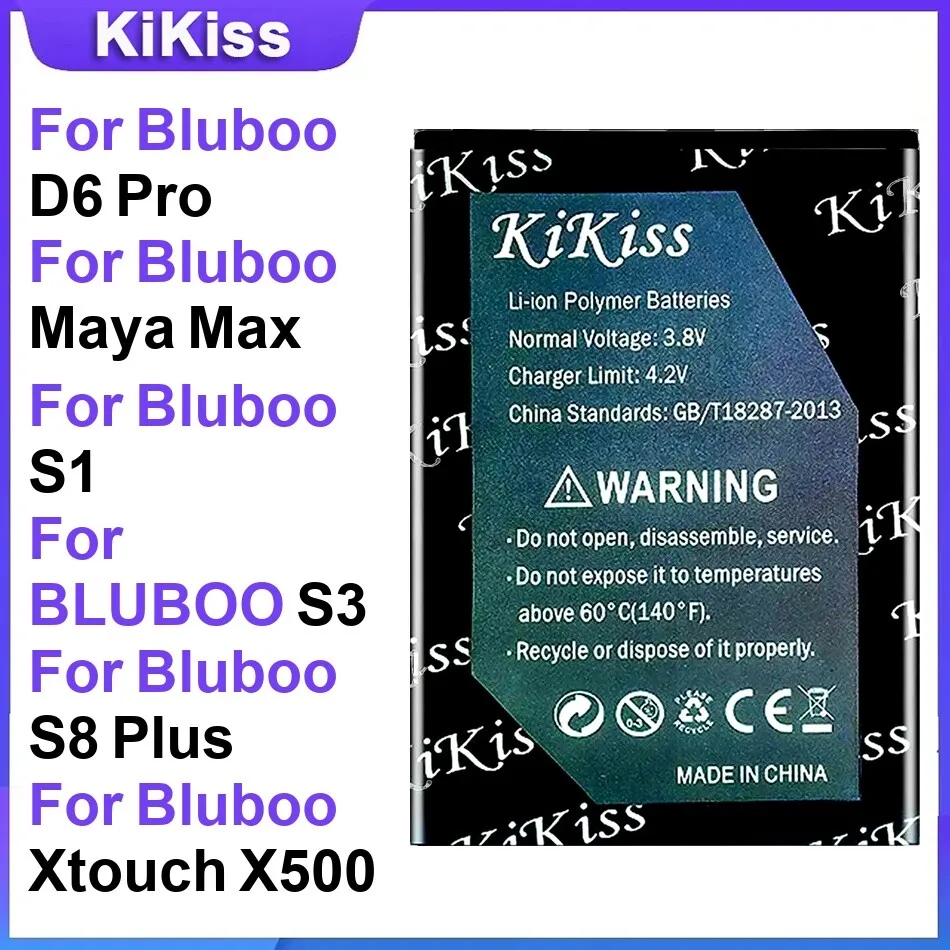 Аккумулятор для Bluboo D6 Pro/Maya Max/S1/S3/S8 Plus/ Xtouch X500