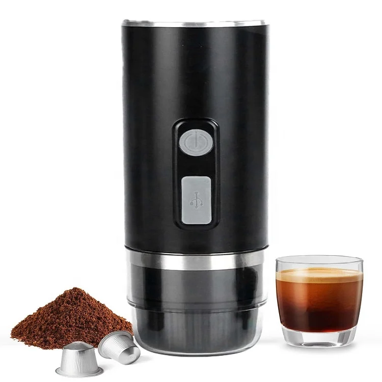 Beeman Mini Italian Automatic Smart Portable Coffee Maker Personal Espresso Coffee Machine