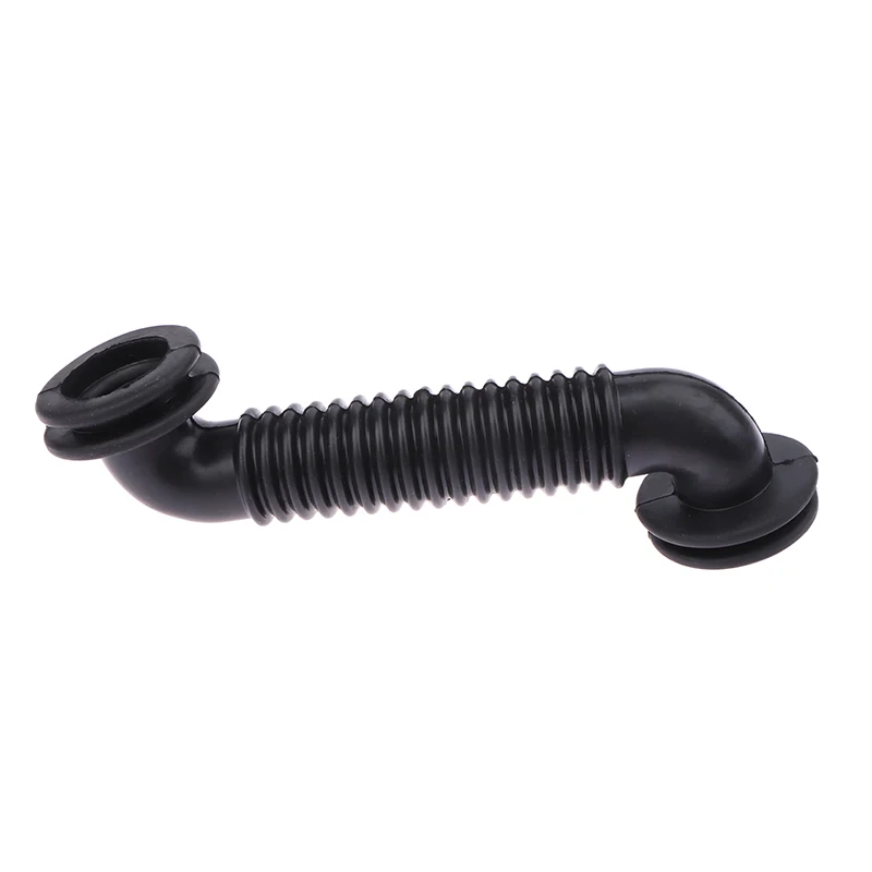 1Pc 15cm Car Wire Harness Door Tube Dust-proof Threading Protection Tube Black Rubber Tube