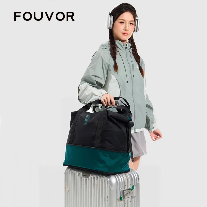 

Женская сумка-тоут Fouvor большой вместимости из ткани Оксфорд, легкая уличная сумка через плечо, дорожная сумка 3003-02 3003-10