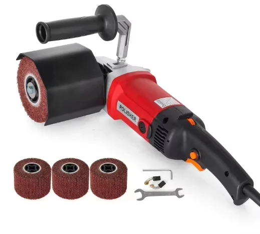 

Small Portable Industrial Grade Stainless Steel Wire Drawing Machine Automatic Electric Metal Flat Roller Polishing Machine
