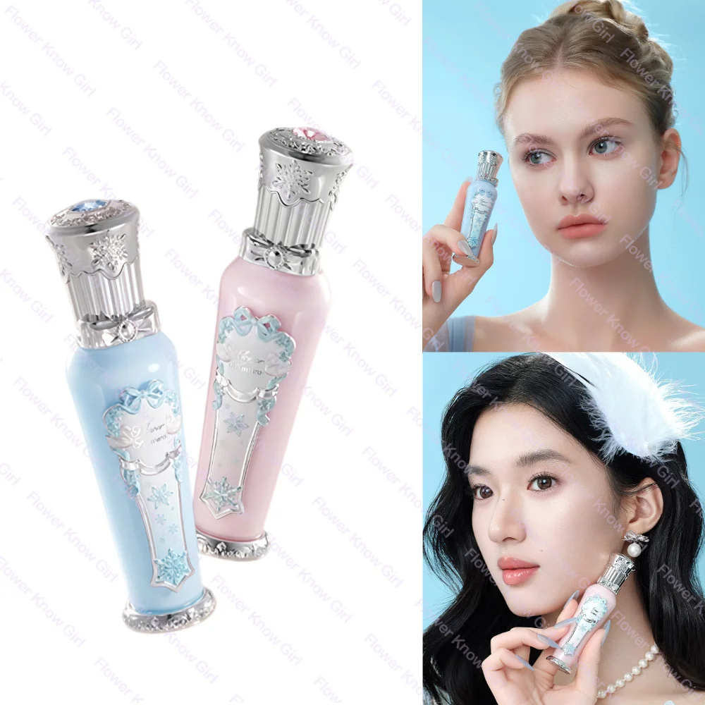 Flower Knows Snow Ballet Hydrating Brightening Liquid Lightweight Skin‑adherent Natural Glow Illuminator Face Highlighter Makeup