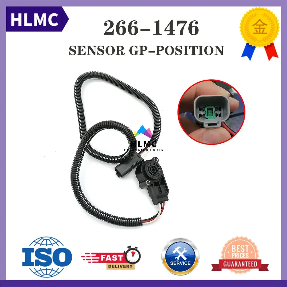 Excavator Accessories Replacement 266-1476 2661476 Piston Sensor For D6N D8T D9T Tractor C15 C18 C6.6 Engine Parts