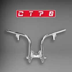 DAX CT70 Fold Down Handlebar CT70 Motorcycle Chrome Handlbar for HONDA DAX CT70 ST70 Without Base