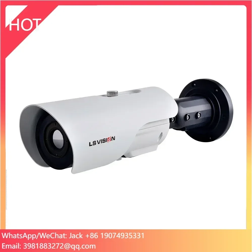 LS VISION 400*300 Effective Pixels Temperature Monitoring Bullet Camera Fire Disaster Blaze Detection Warehouse Thermal Camera