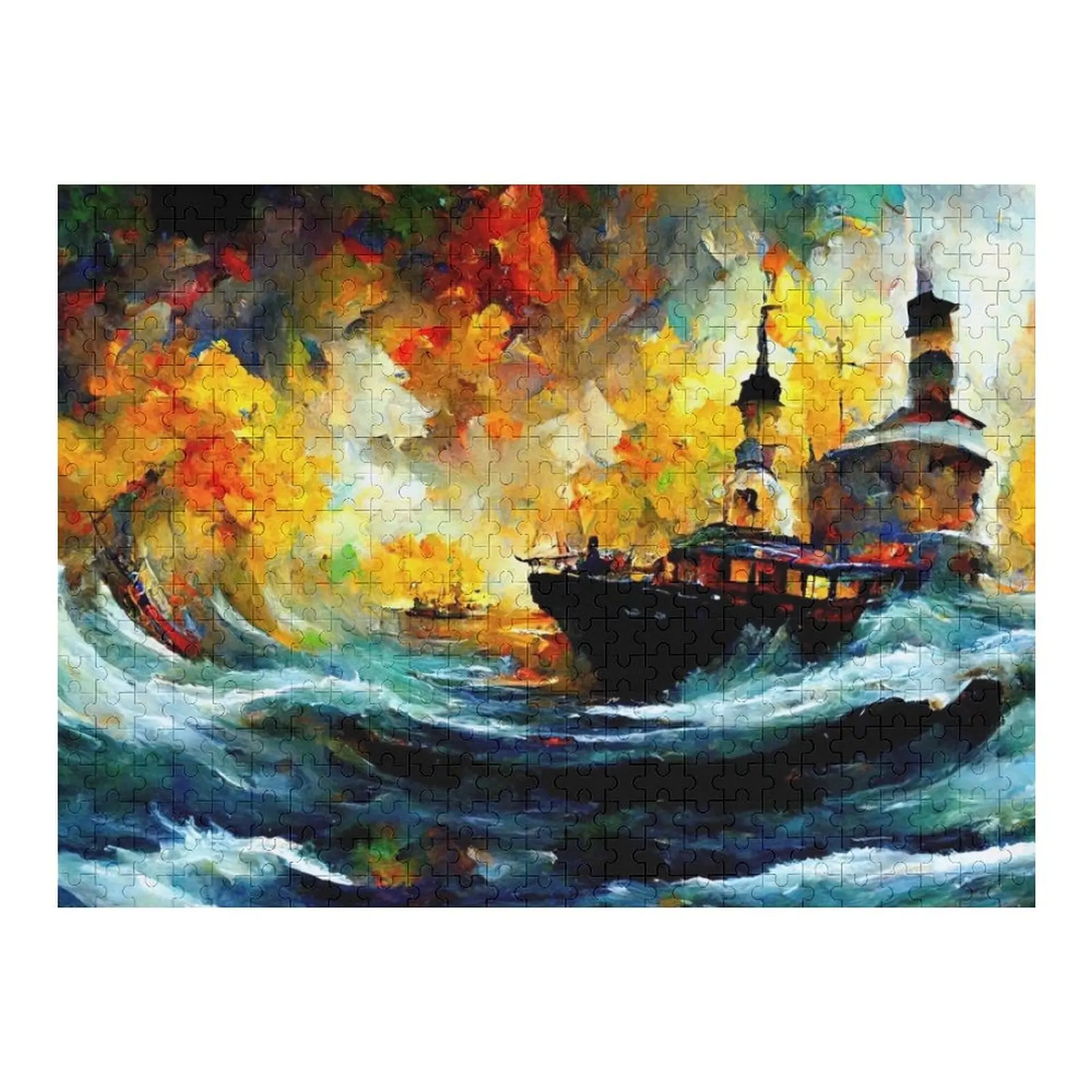 

Яркая лодка в буря, головоломка, игрушки для малышей, имя, деревянная игрушка, игра, детская головоломка