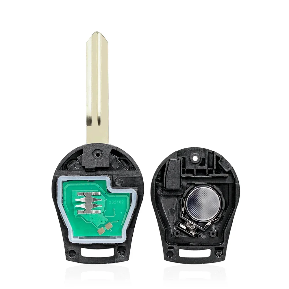 KEYYOU 1 buah kunci mobil Remote 315/433MHZ baru untuk Nissan Keyless Entry 46 Chip Chip Chip H0561-C993A