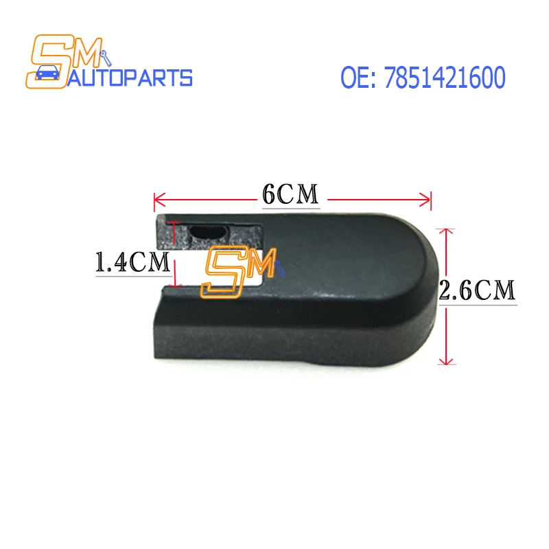 

High Quality Rear Wiper Arm Cover Cap 7851421600 785 142 1600 For SsangYong Stavic 2013-2019 Car Accessories