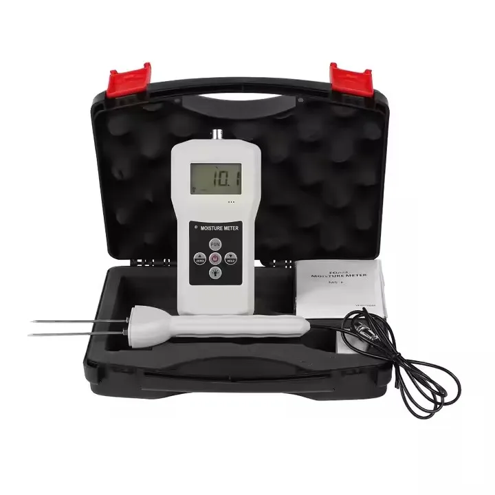 HEDAO MS-F Pin type Foam Moisture Meter with back light Measuring range 0.8%-80% Sponge Moisture Meter