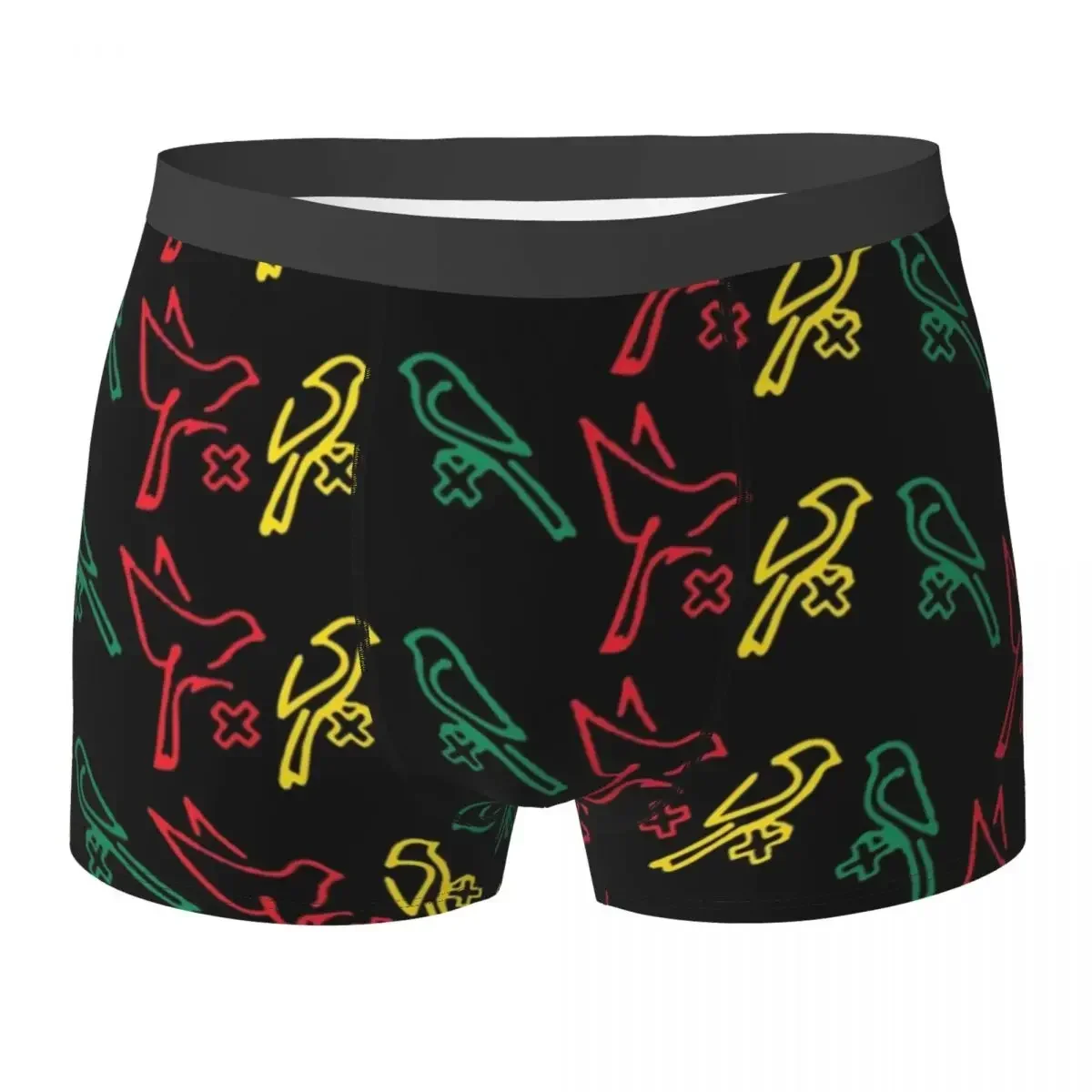 Boxer Underpants Shorts Ajax Bob Marley - 3 Little Bird Panties Men Comfortable Underwear for Homme Man Boyfriend Gifts