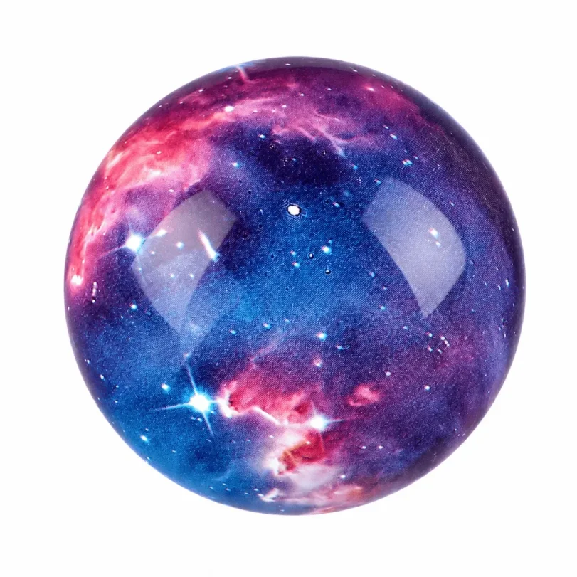 Gear Shift Knob For Universal Car Interior Tuning Replacement Shift Knob Flame Starry Wave Water DIY Auto Accessory