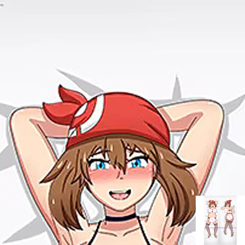 

Anime Dakimakura Pillow Case May Sexy and Busty Beautiful Girl Double-Sided Halloween Decoration