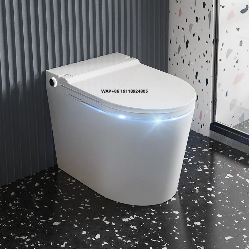 Waltmal MT5101 WC Moderno Automatico con Bidet Integrato, Autopulente, Riscaldato, Elettrico, Intelligente