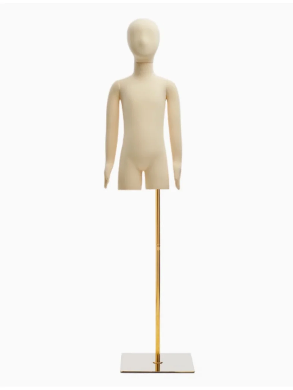 1PC Sewing Cloth Full Mannequins Body Display Cotton Fabric Clothing, Headless Software Models,Folding Bending,1-2Years, AT034
