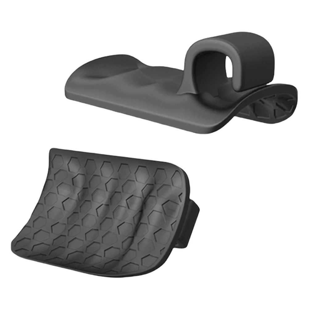 2 قطعة قفازات رفع الأثقال سيليكون صالات رياضية قبضة منصات مريح قفازات حماية النخيل خفيفة الوزن لرفع الأثقال الدمبل