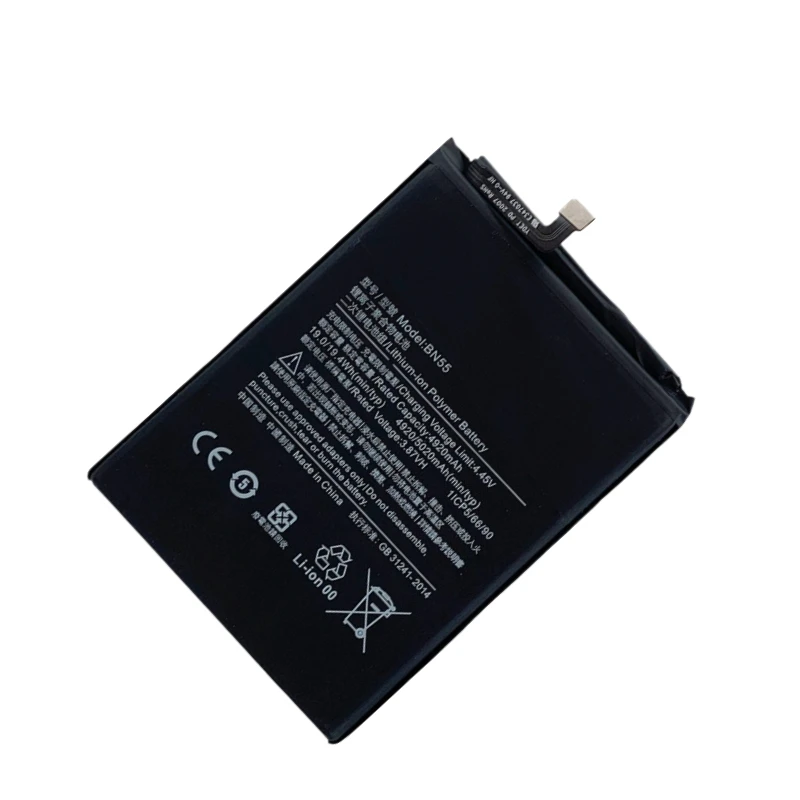 3.87V 4290mAh BN55 Mobile Phone Battery For Xiaomi For Redmi Note 9 S Note 9S Note9S  Phone Replacement Batteries + Tools