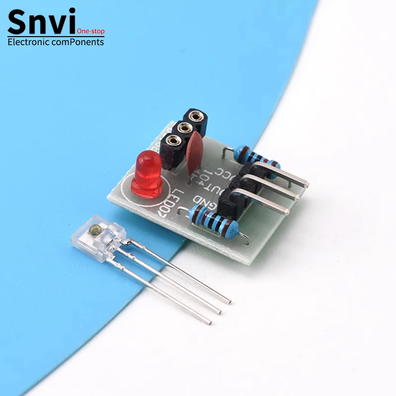 Snvi modul Sensor penerima Laser, tabung Sensor Laser non-modulator saklar Relay Level tinggi Level rendah UNTUK Arduino 5V