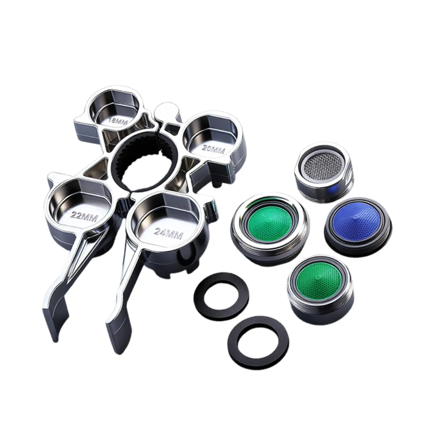 Bathroom Faucet Wrench Practical Alloy Aerator Wrench with Replace Water Tap