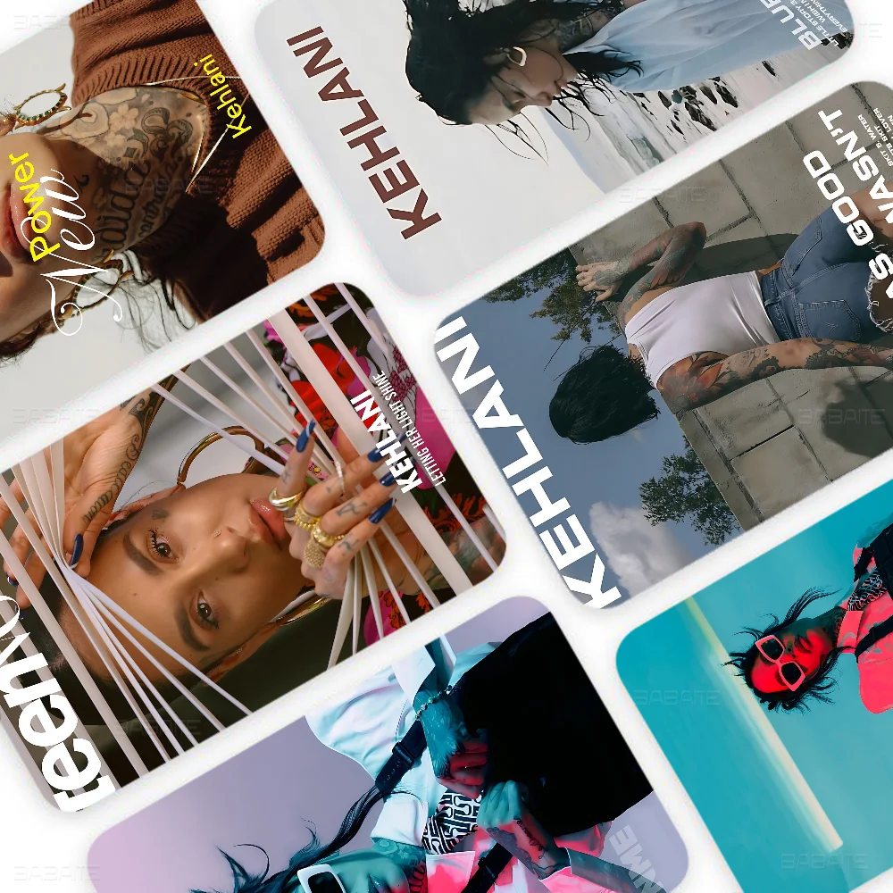 K-Kehlani Singer Anime Cartoon Sticker Film Skin For Credit Card Debit Bank Bus Card