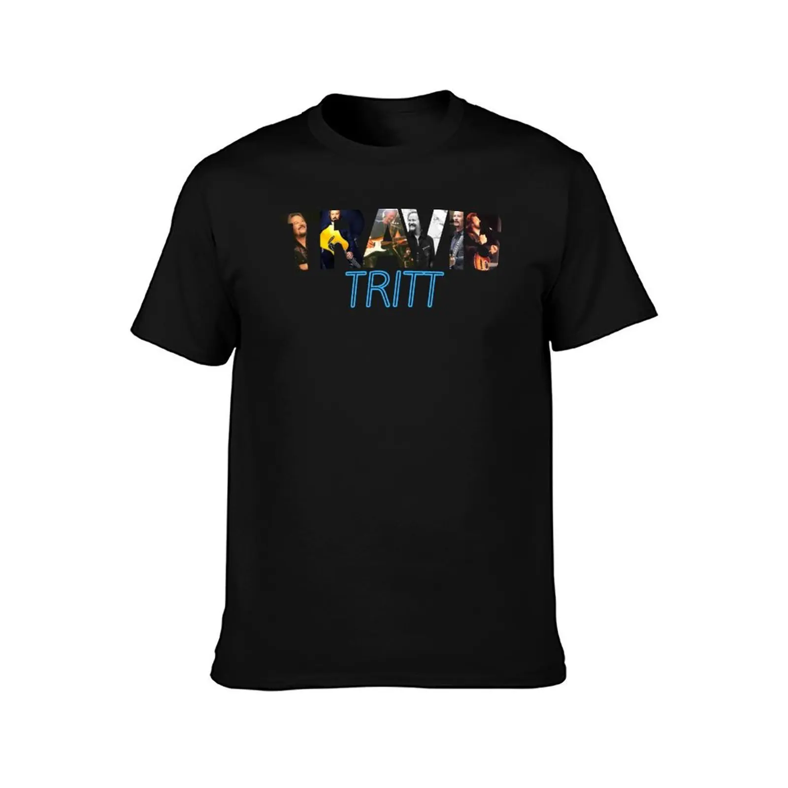 travis tritt country singer t shirt sticker T-Shirt summer tops animal prinfor boys Men's t-shirt