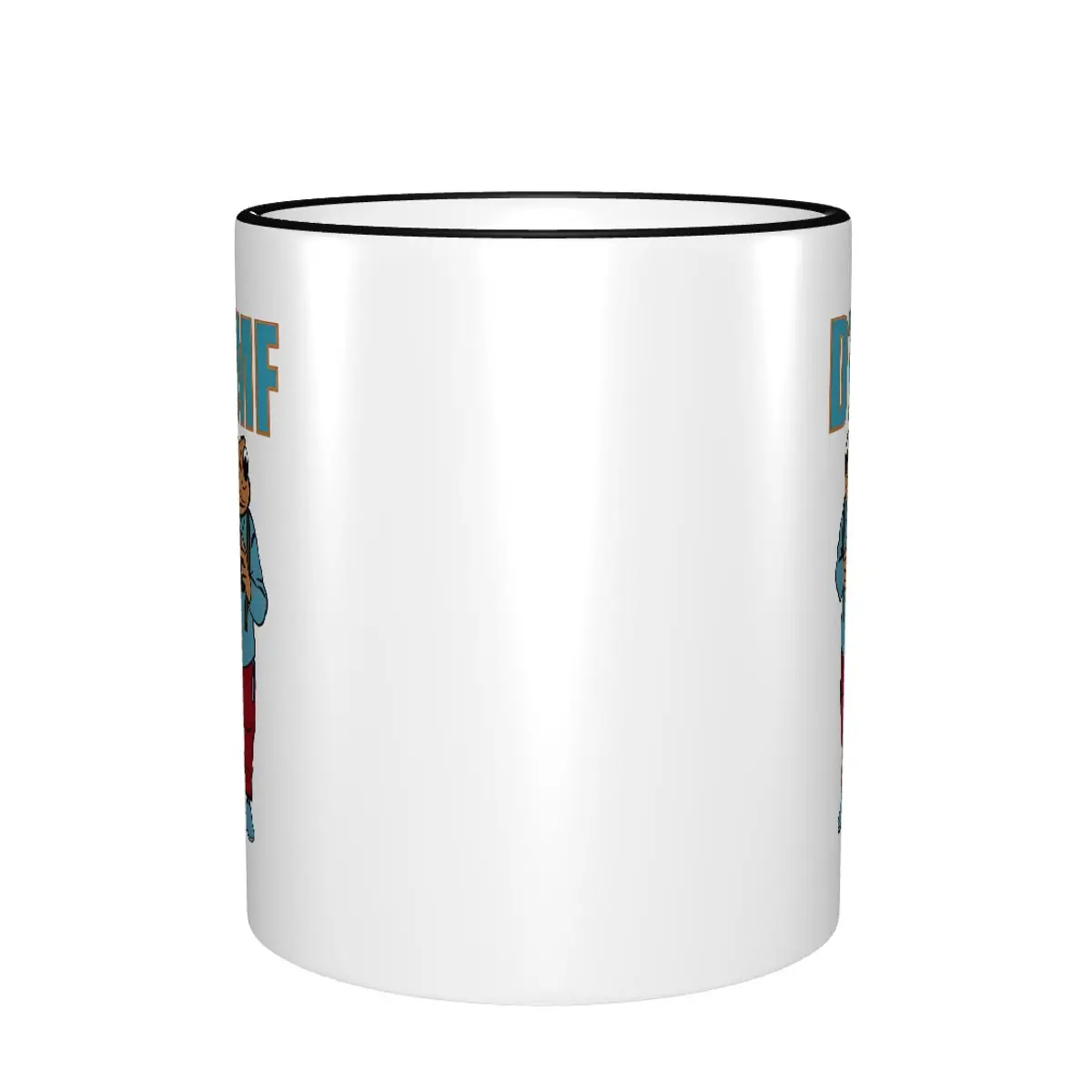 Song Bad Bunny DTMF Mug Cute Tea Cup Healing Gift For Kids Adult