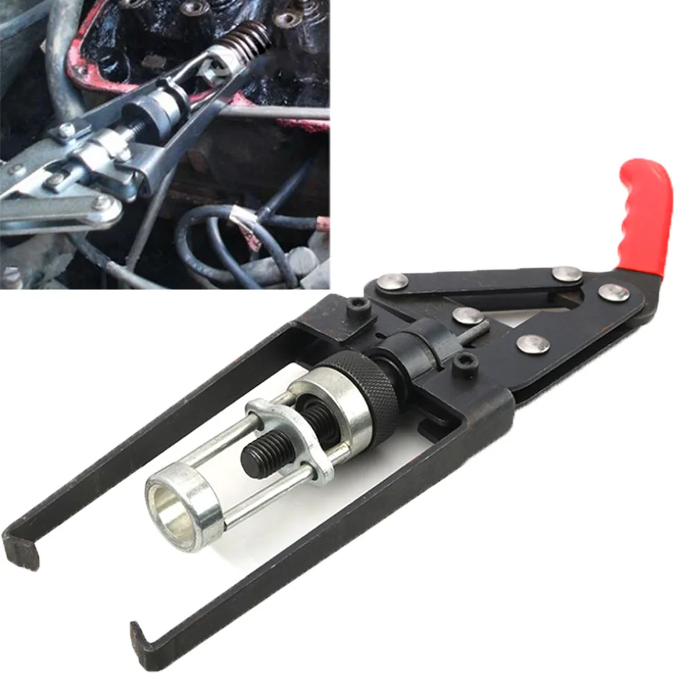 

1Pcs Overhead Valve Spring Compressor Clamp Cam Action Cylinder Head Oil Seals Keeper Replace Tool Car Repair Tool Removal Tool