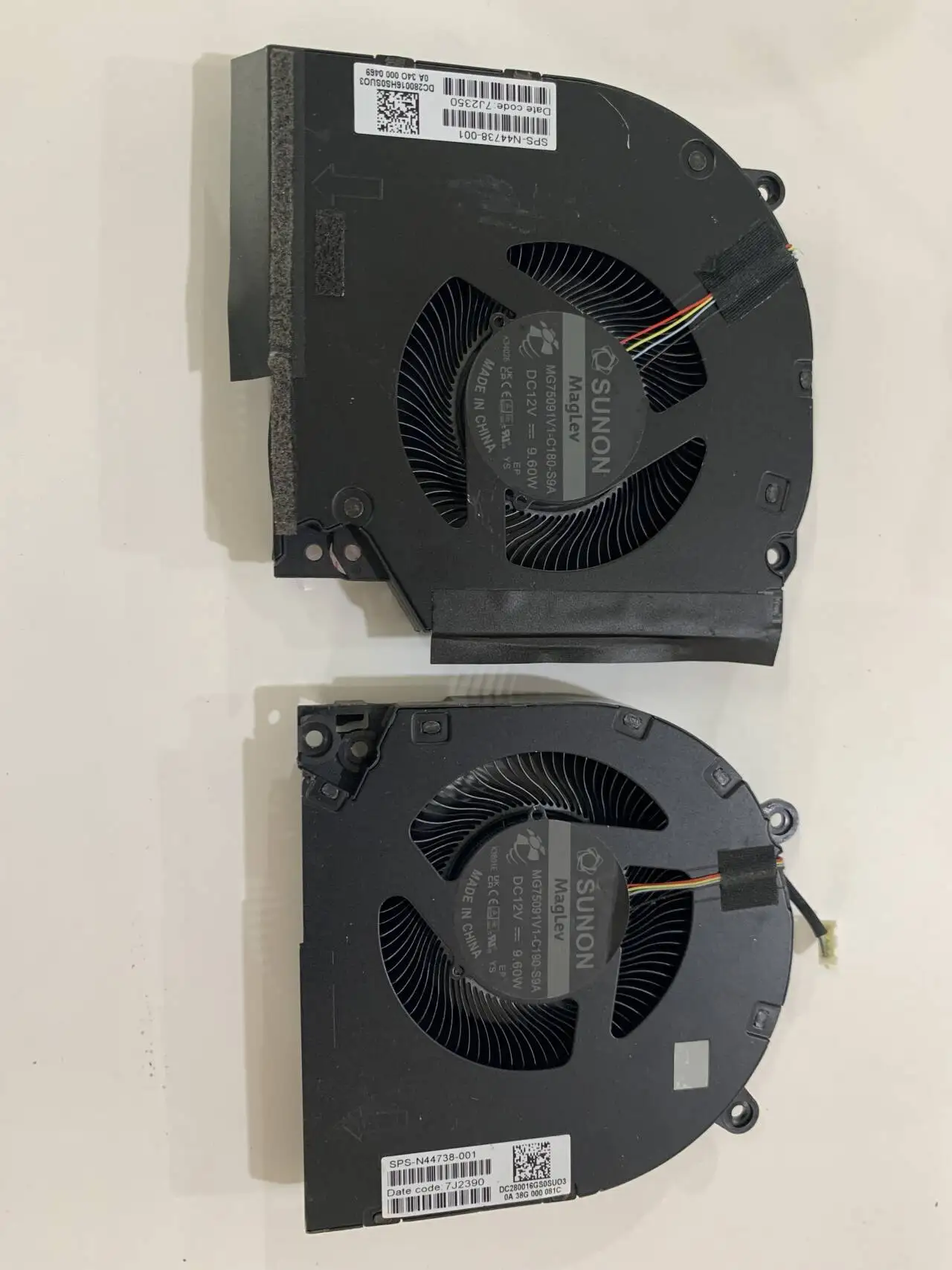 Laptop CPU+GPU Cooling Fan for HP VICTUS 9 16-R TPN-C169 N44742-001 5V