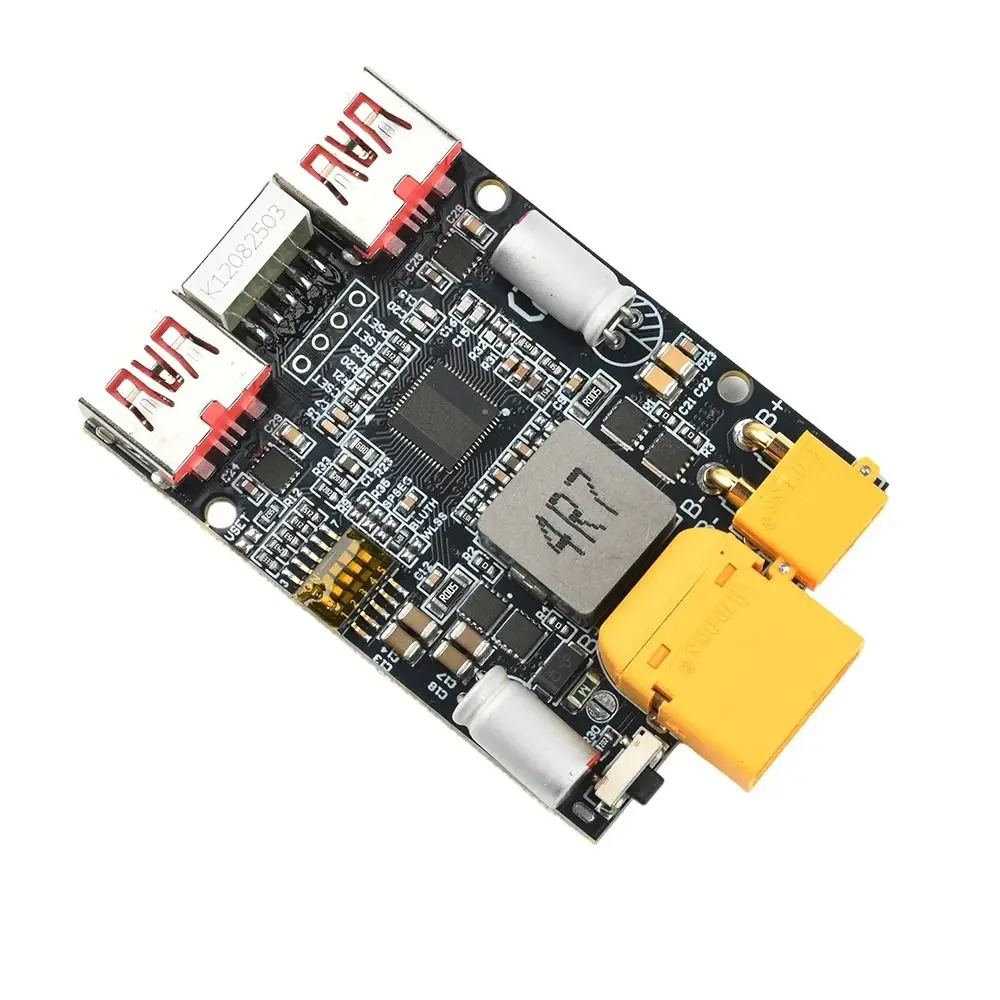 100W Fast Charging Charging Module Dual USB Type-C Port Fast Charging Module XT30 Connector XT60 Connector