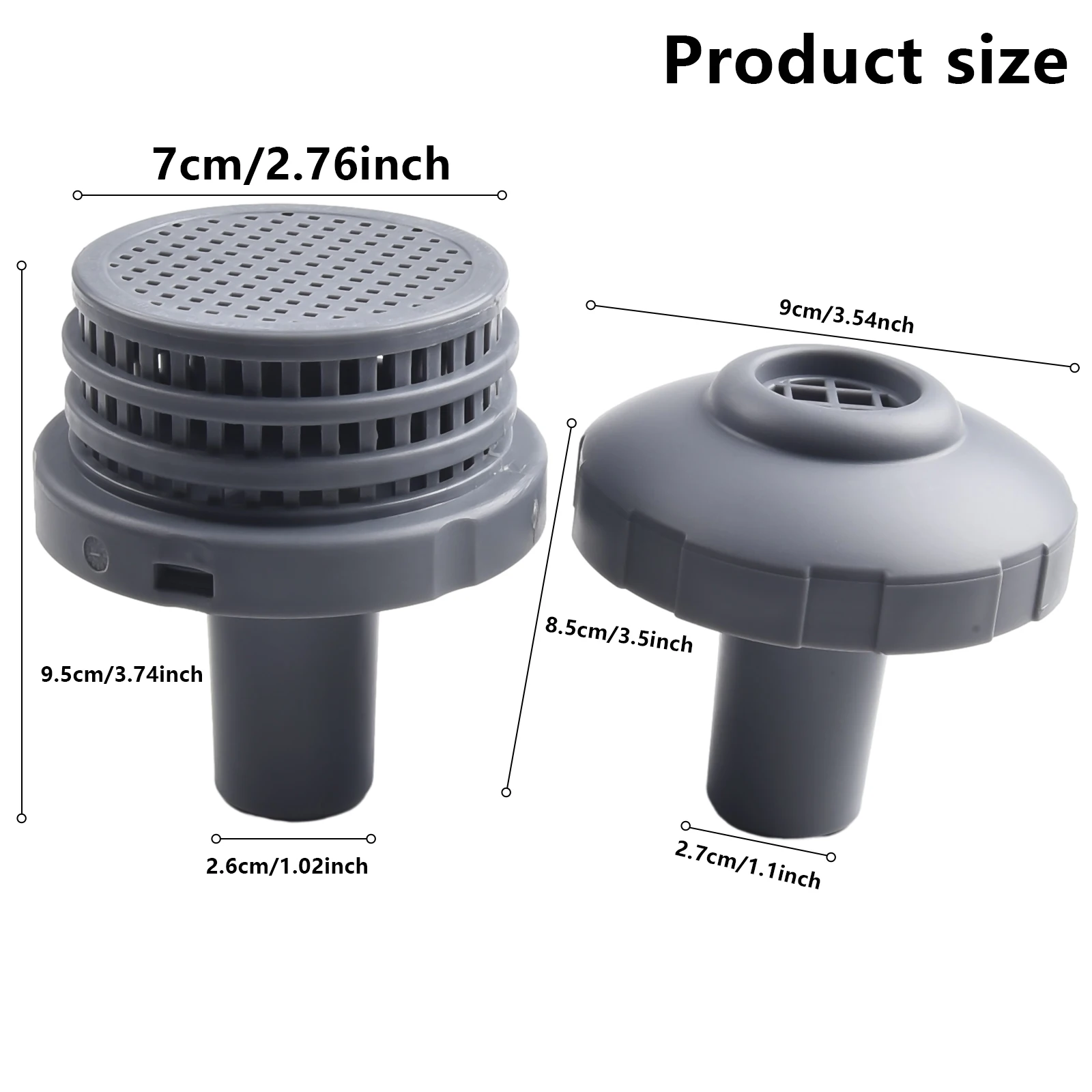 Pool Inlet Strainer Connector For Intex 32mm Swimming Pool Screen Mesh Inlet Nozzle Pool Inlet Jet Nozzle Hose Connection