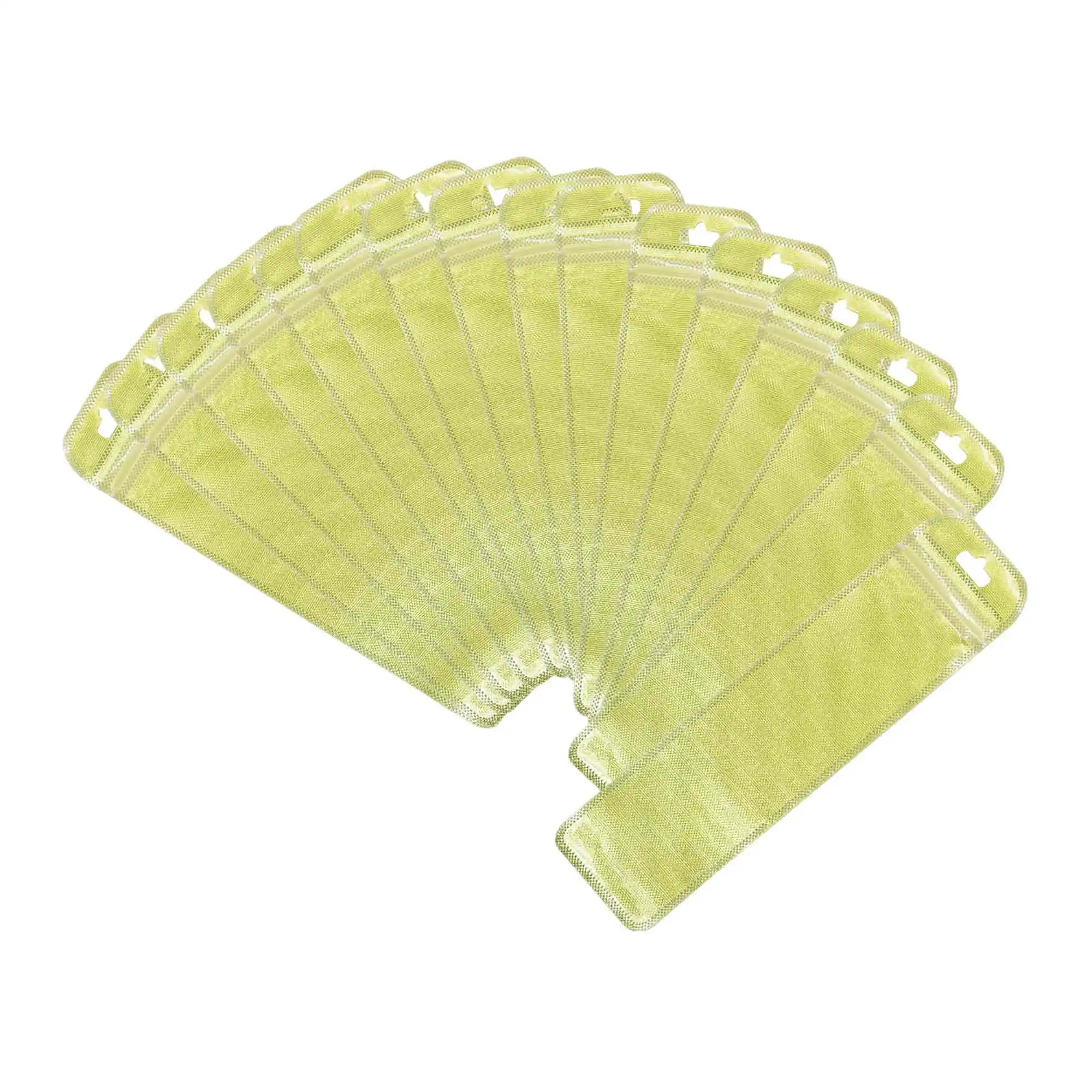 

100PCS Clear Window Gold Zip Lock Pouch Resealable Reusable Individual Pen Brush Product Packaging Ziplock Bag