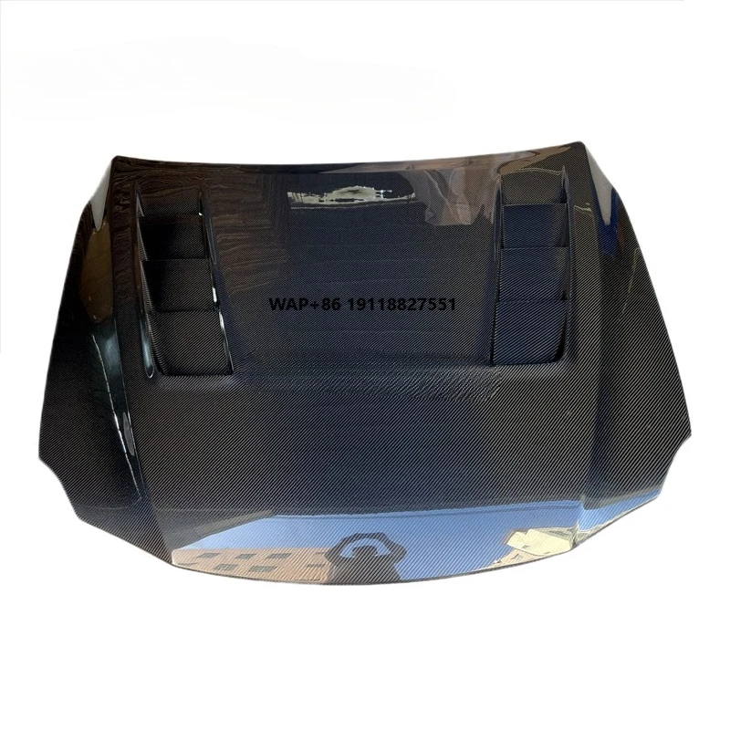 

Carben for IS250 & IS350 2006-2012 Upgraded Carbon Fiber Hood in SB Style Porous & Lightweight New Condition Black Bolt-On