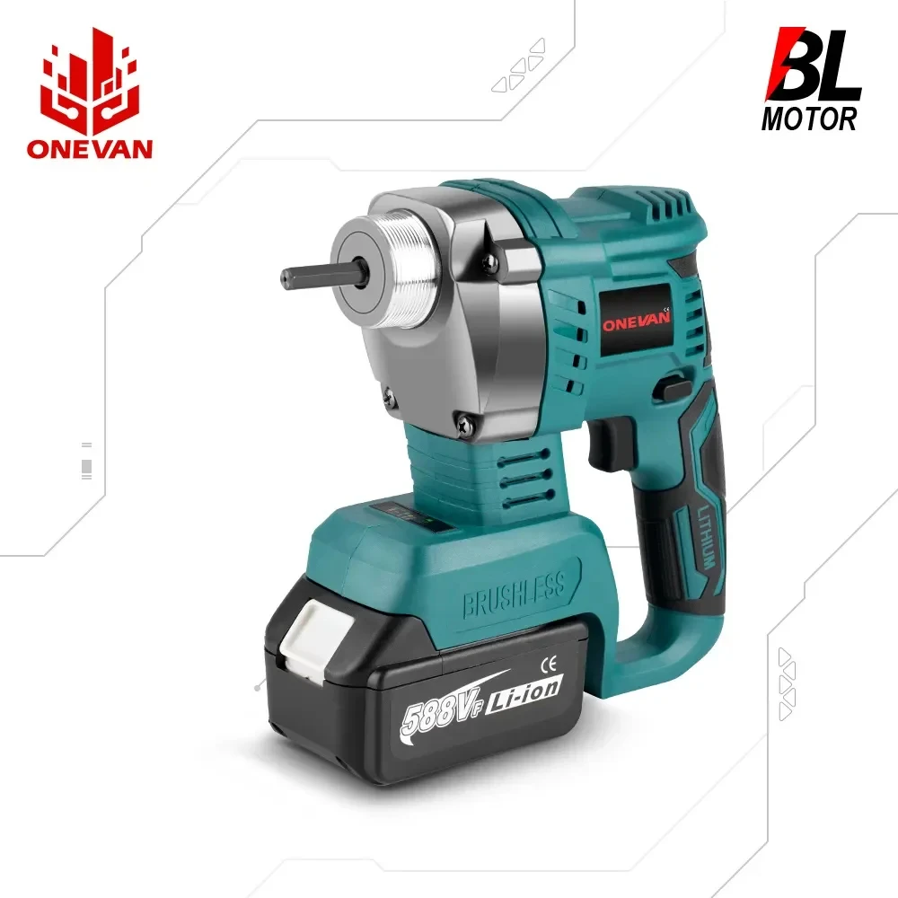 ONEVAN-Vibrateur à béton électrique sans fil, Compacteur à béton, Outil Assad pour Makita, Batterie 18V, 1100W, 15500VPM