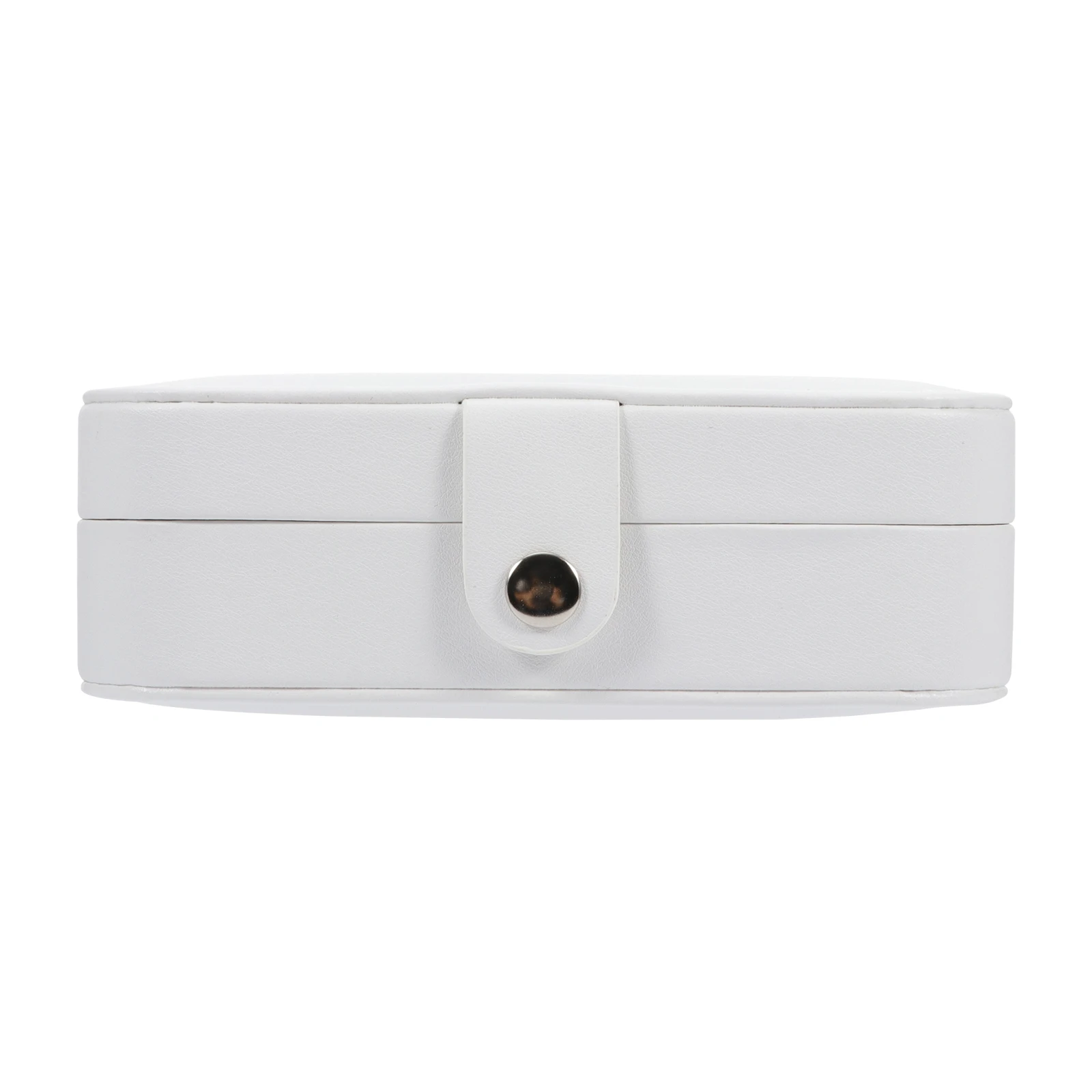 

Jewelry Storage Box Travel ganizer Portable PU Cases for Women Ring Necklace Earring Container Durable Soft Lint Inner