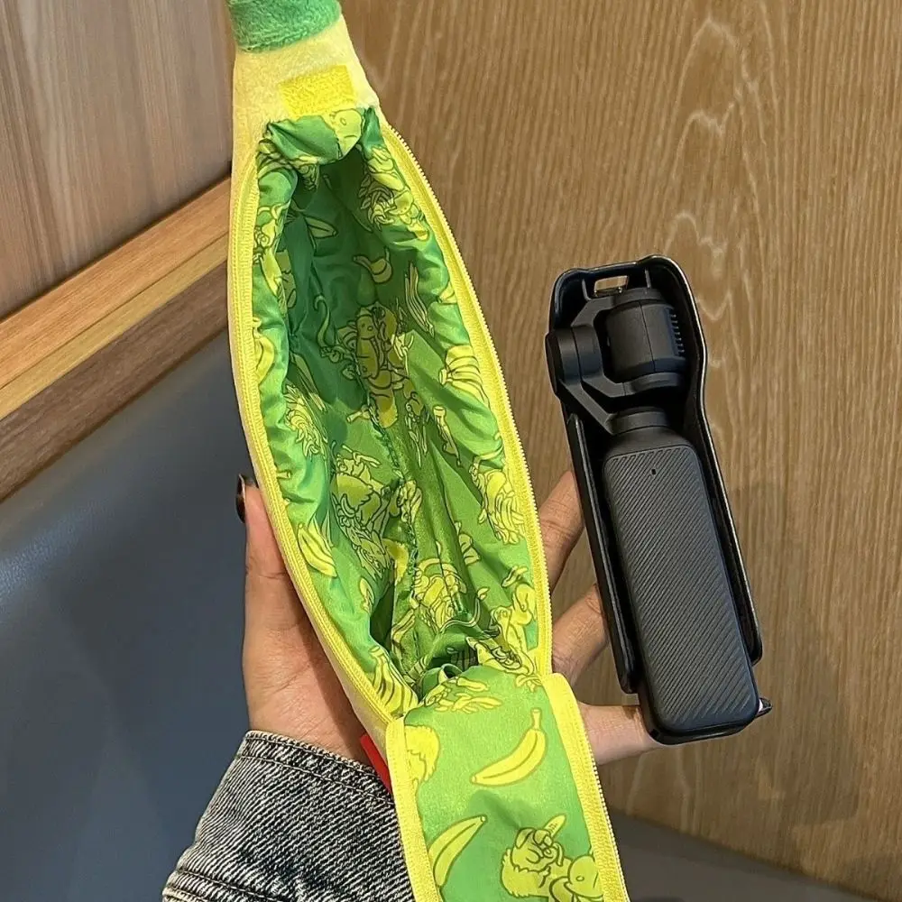 

Kawaii Pencil Case Banana Shape Large Capacity Pen Bag Stationery Storage Bag Gift