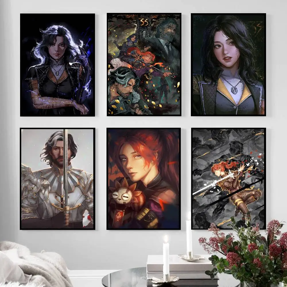Cool Video GAMING Popular HOT Clair Obscur Expedition 33 Poster Self-adhesive Art Paper Sticker Coffee House Bar Room Wall Decor