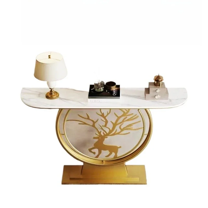 

New Chinese-style entrance table, Italian-style living room against the wall entrance cabinet