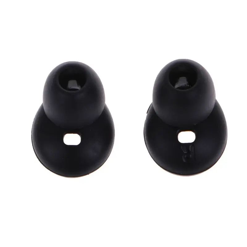 1 Pair Earphones Silicone Cushion Covers Earbuds Caps for Gear Circle R130 Headphone Replacement Ear Tip Bud