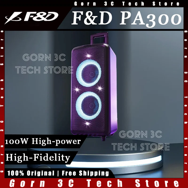 F&D PA300 Wireless Speaker Review: Why This 100W Bluetooth 5.0 Subwoofer Is a Game-Changer for Outdoor and Home Audio