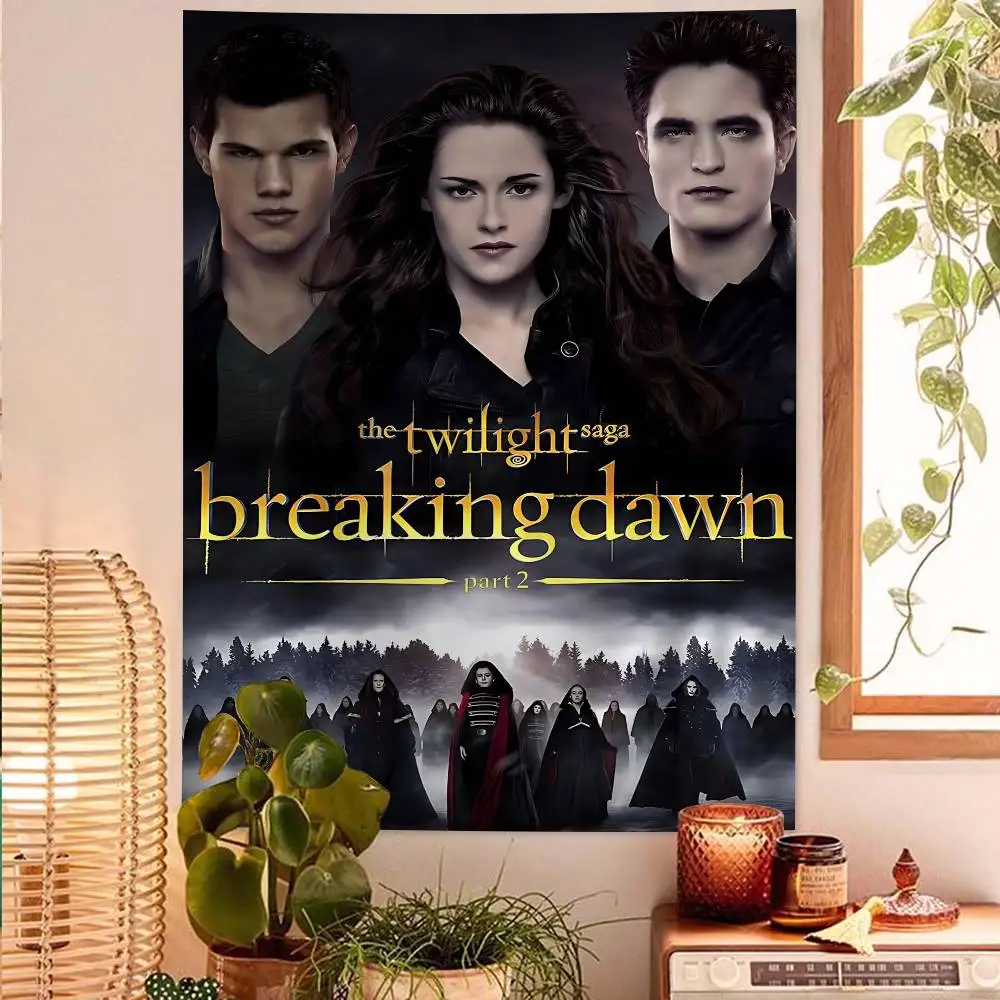 Classic Popular Love T-TwilightS Movie Colorful Tapestry Wall Hanging Bohemian Wall Tapestries Mandala Wall Hanging Sheets