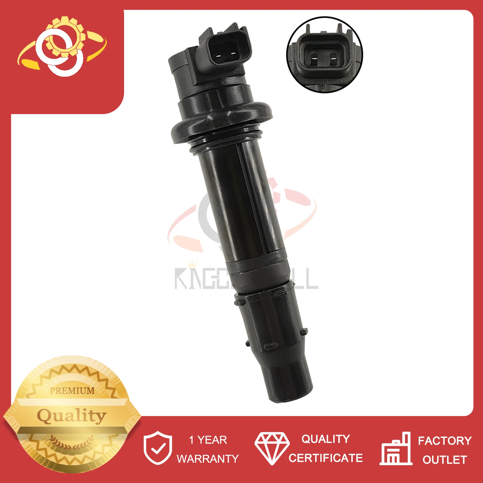 

Ignition Coil F6T558 F6T560 443977 01010694 5VY-82310-00-00 Compatible With Yamaha RX1 Nytro FZ1 RS Sidewinder MTX SR Viper LTX