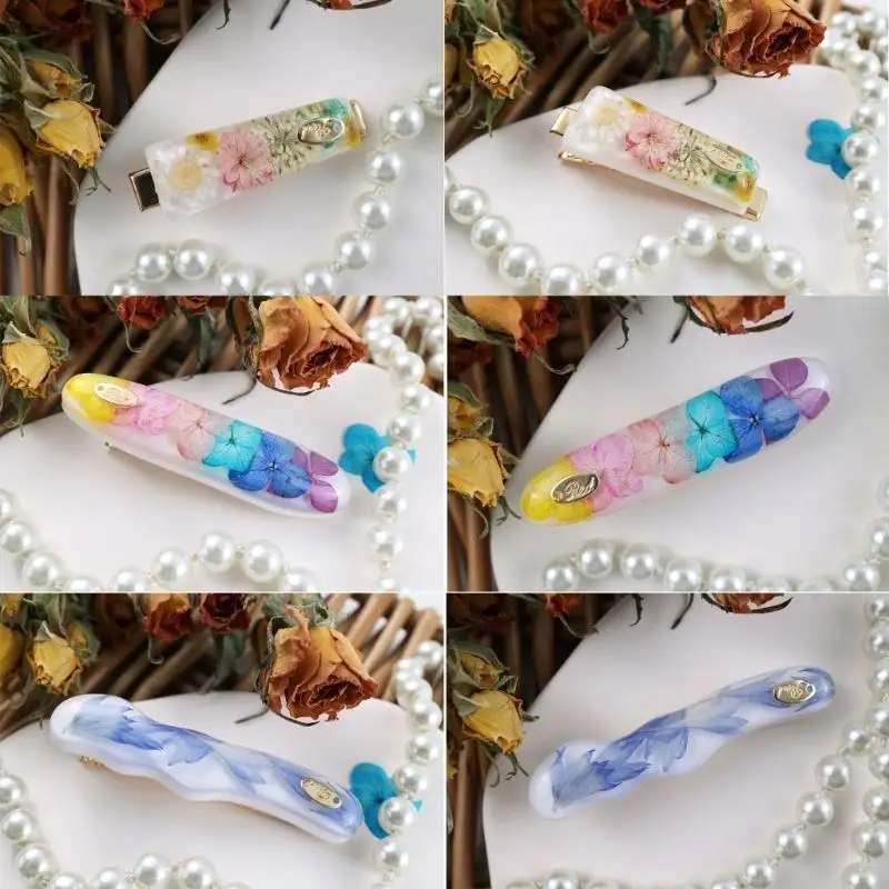  Irregular Hair Clip Silicone Mold Jewelry Casting Mold for DIY Bookmarks,Pendant