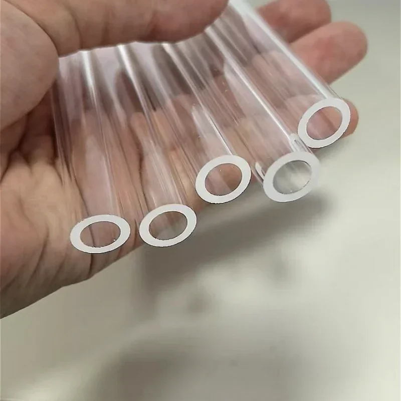 Quartz Tube for High-Temperature Tube Furnace Optical Grade UltraTransparent Quartz Glass for Scientific Research Lab Experiment