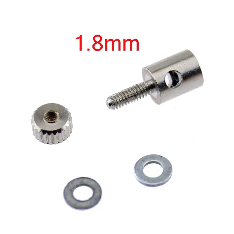 10Pcs RC Airplane Helicopter Multicopter Pushrod Linkage Stopper Servo Connectors Adjustable Easy 2.1mm/1.8mm//1.2mm rc parts