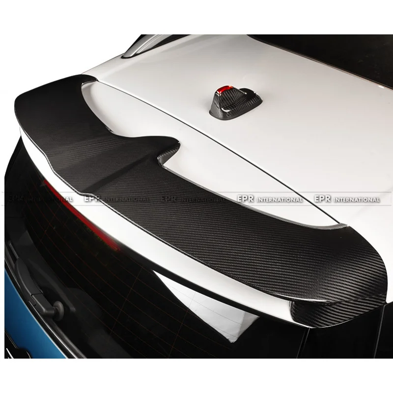 

Подходит для Mini Mini COUNTRYMAN F60, детали для модификации из углеродного волокна, спойлер, верхнее крыло в стиле JCW, фиксированное крыло